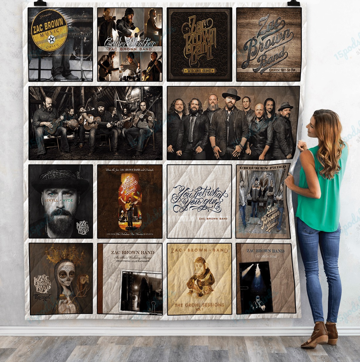 Zac Brown Band Albums Premium Quilt – Hothot 040821