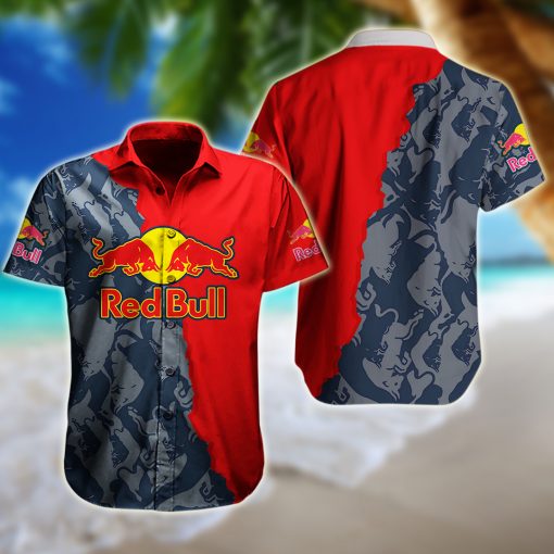 2-Red Bull Hawaiian Shirt And Short (2)
