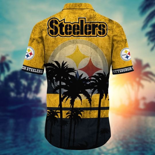 20-Pittsburgh steelers NFL hawaii shirt short (3)