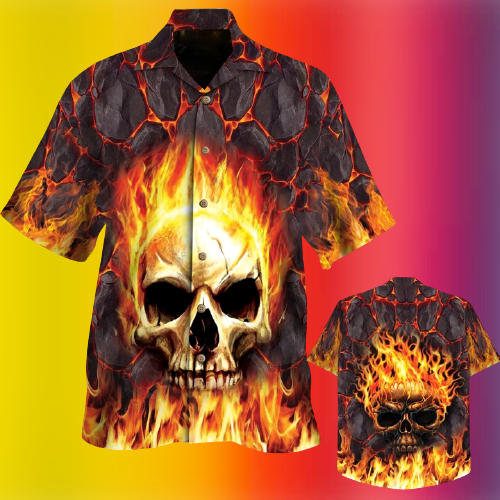 21-Skull Lava Hawaiian Shirt (2)
