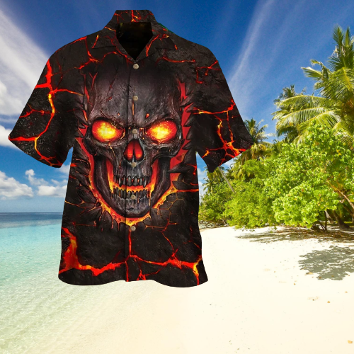 21-Skull Lava Hawaiian Shirt (5)