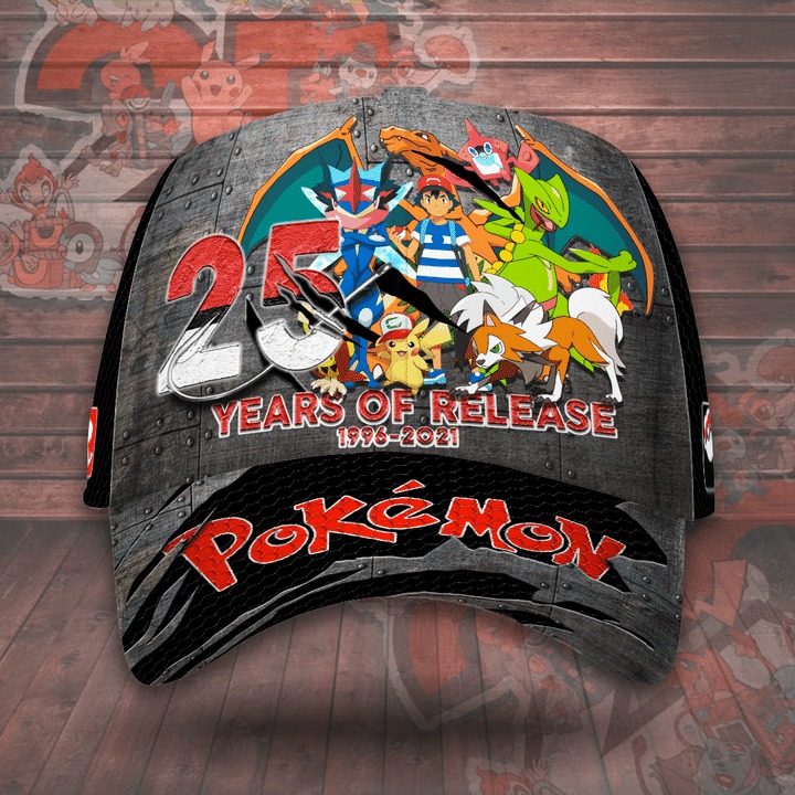 25 Years Of Release Pokémon Cap – BBS