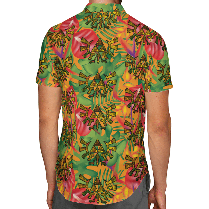 26-Legend of Zelda Triforce hawaiian shirt (2)