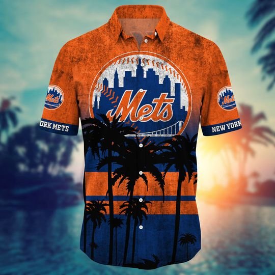 30-New York Mets MLB hawaiian shirt, short (2)