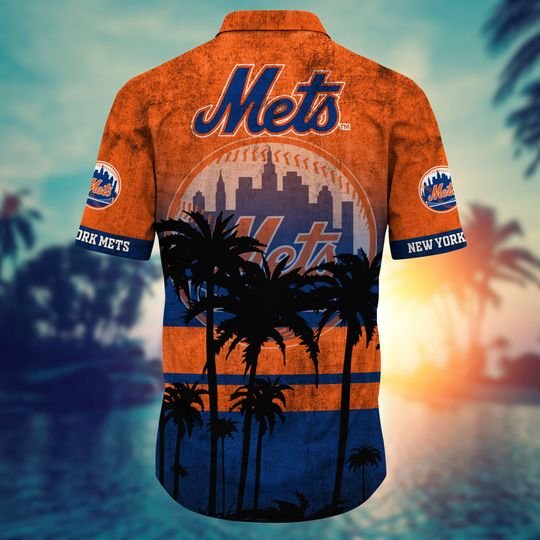 30-New York Mets MLB hawaiian shirt, short (3)
