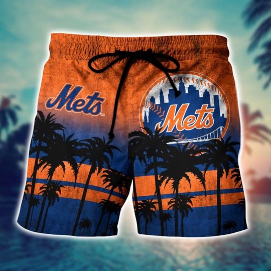 30-New York Mets MLB hawaiian shirt, short (4)