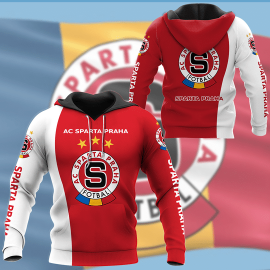 Ac sparta praha footbal 3d hoodie – BBS