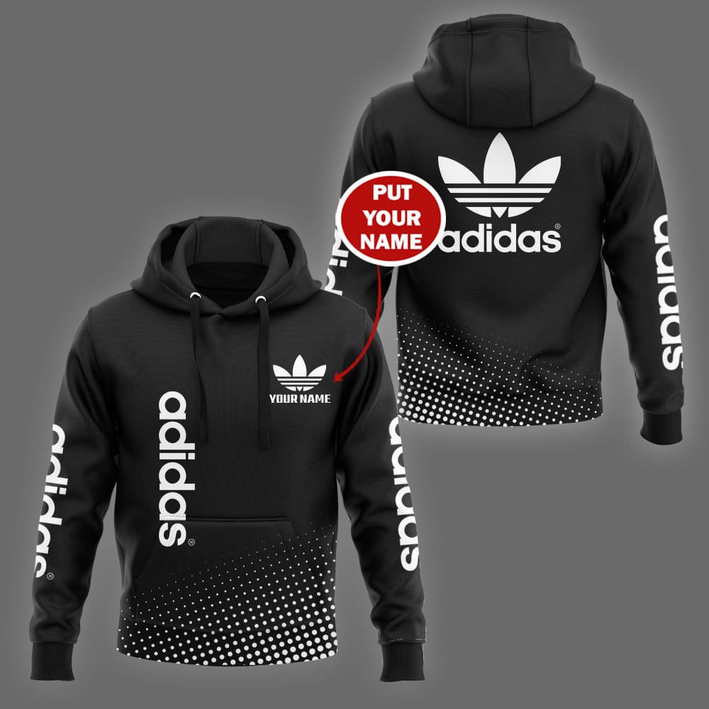 Adidas custom name 3d hoodie and shirt – LIMITED EDITION