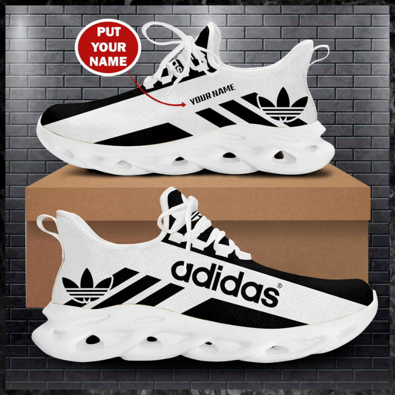 Adidas custom name max soul clunky shoes