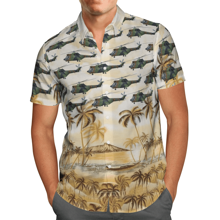 Aérospatiale sa 330 puma french army hawaiian shirt1
