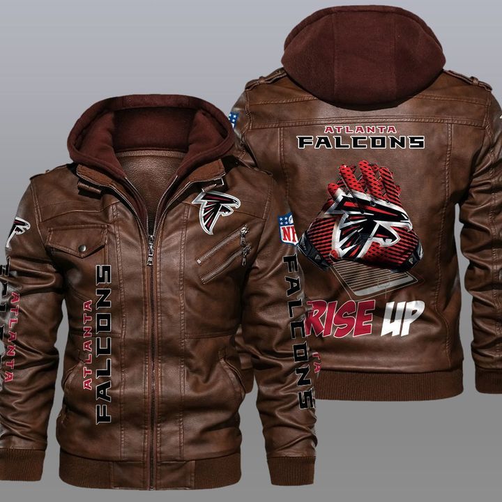 Atlanta Falcons leather jacket 1