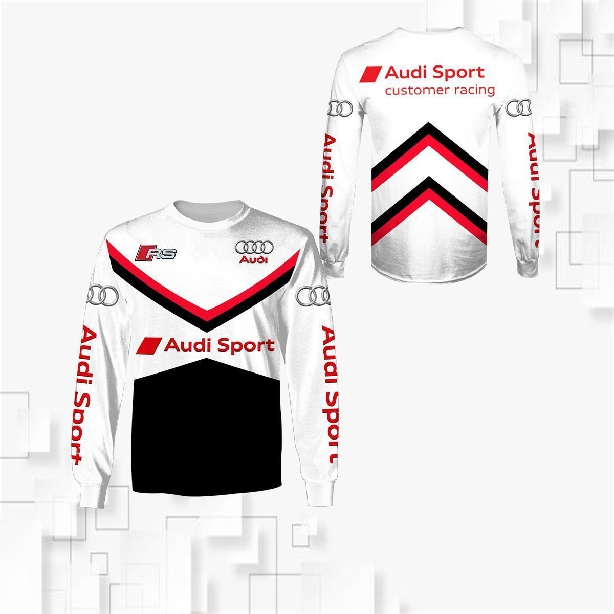Audi Sport 3d shirt, hoodie 2