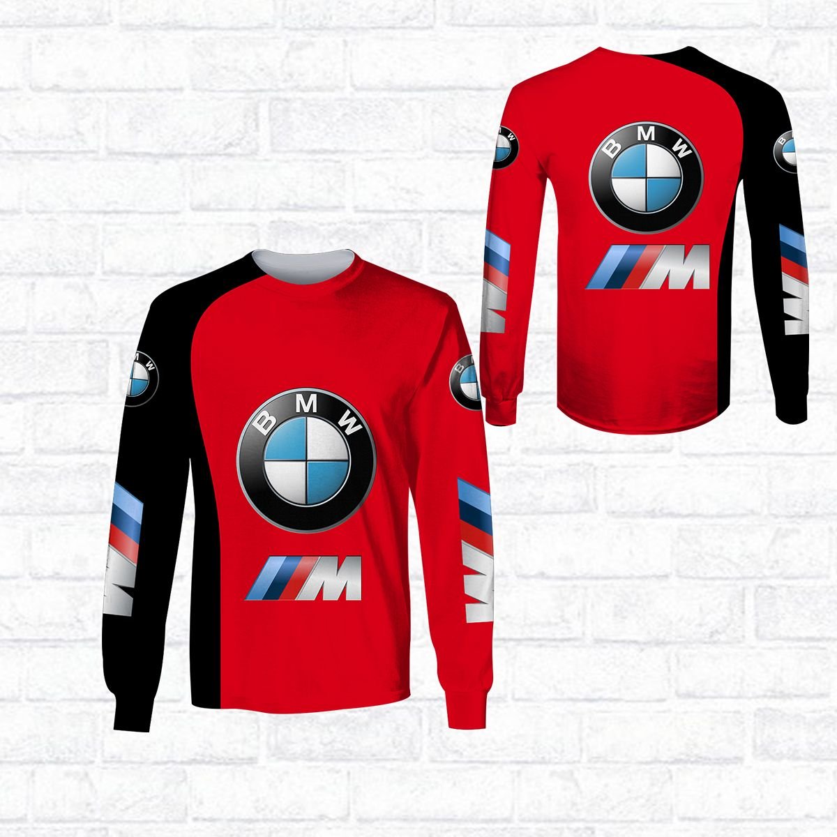 BMW 3d all over printed hoodie and t shirt 2.2