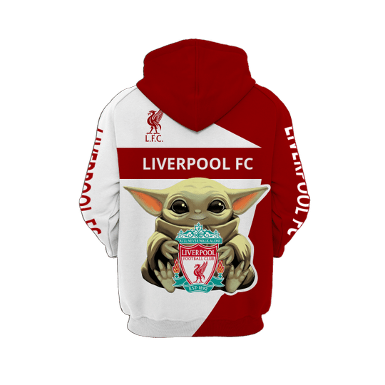 Baby Yoda liverpool 3d all over print hoodie2