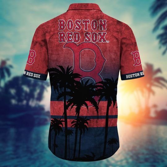 Boston Red Sox MLB Summer Hawaiian Shirt, short2