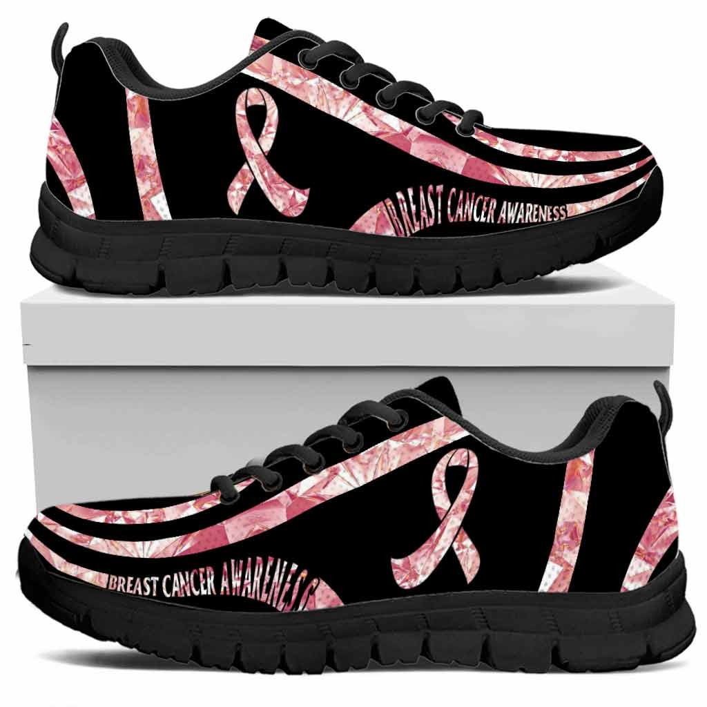 Breast Cancer Awareness Sneakers Low Top Sneaker 2
