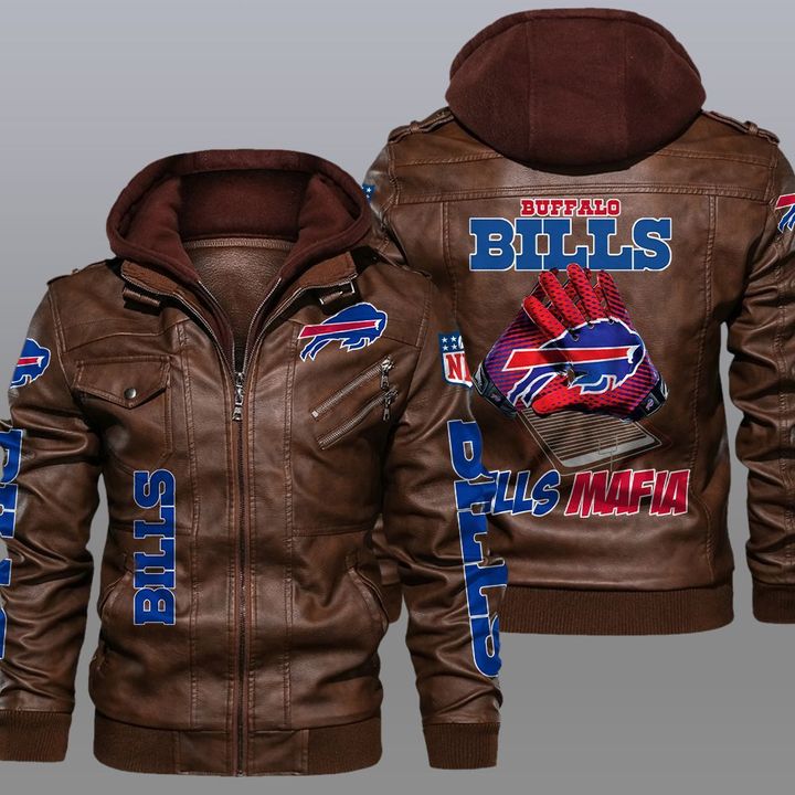 Buffalo Bills leather jacket 1