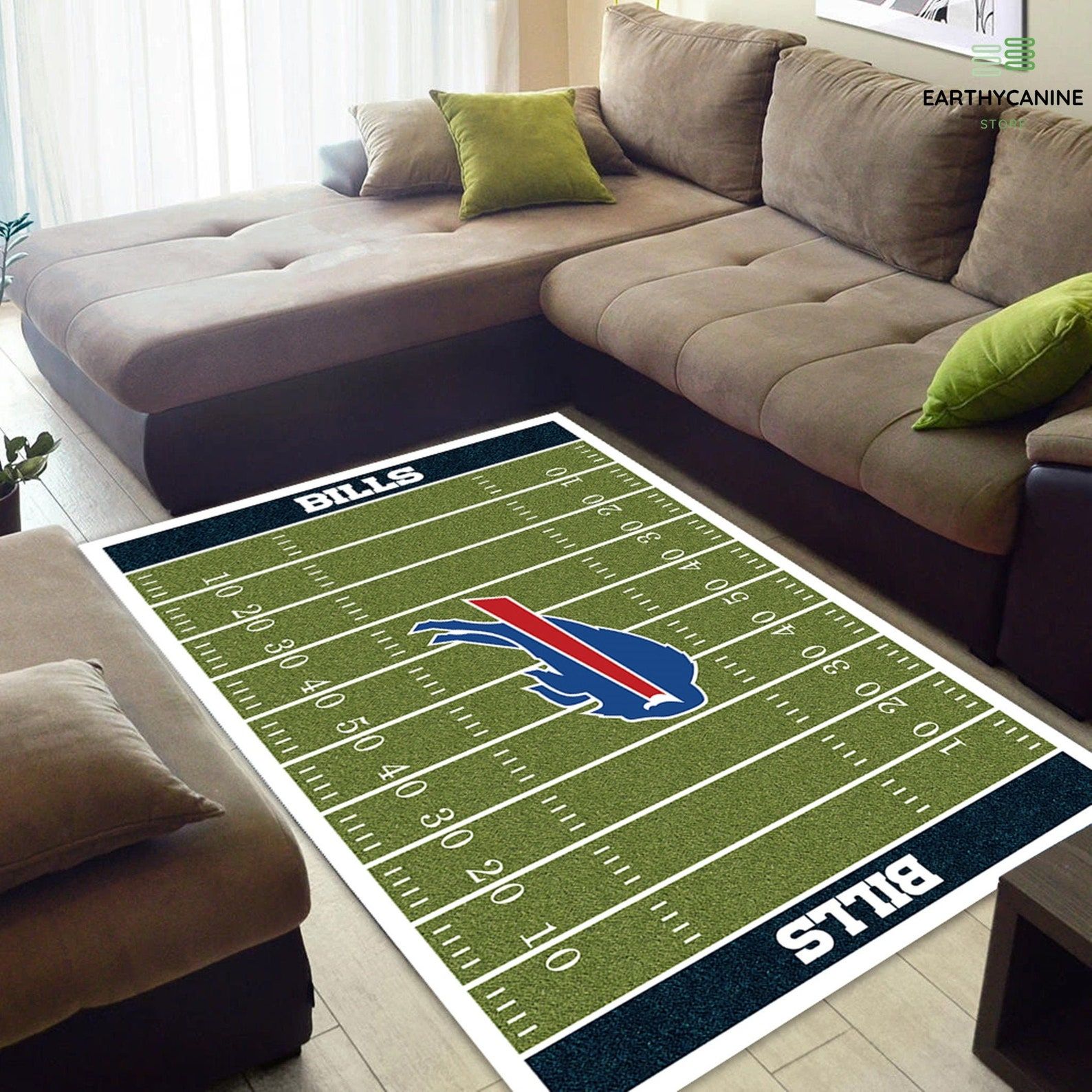 Buffalo Bills stadium rug