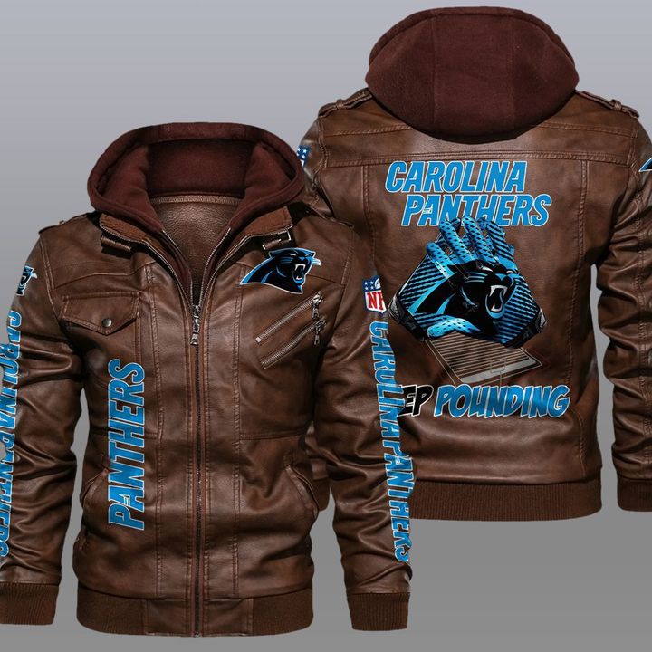 Carolina Panthers leather jacket 1