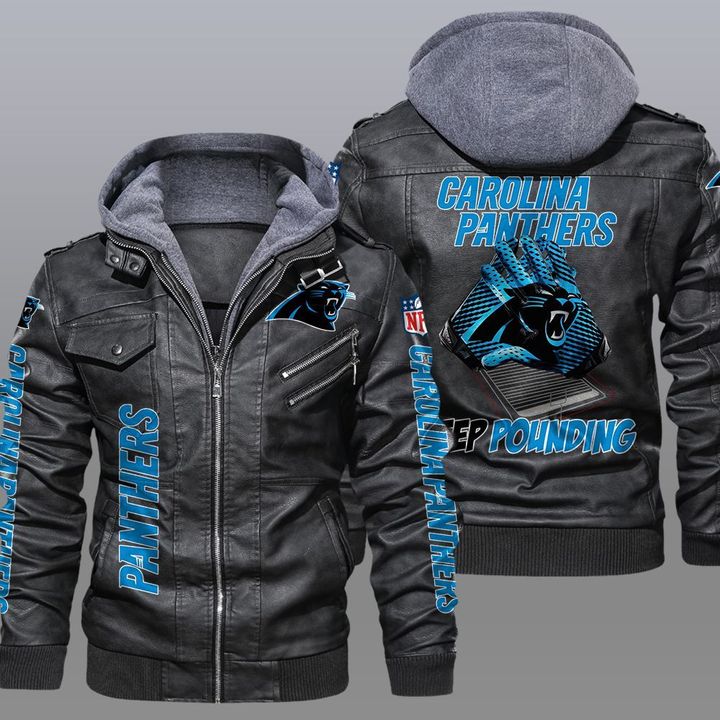 Carolina Panthers leather jacket