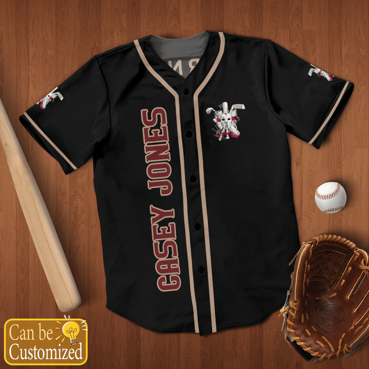 Casey Jones Custom Name Baseball Jersey3