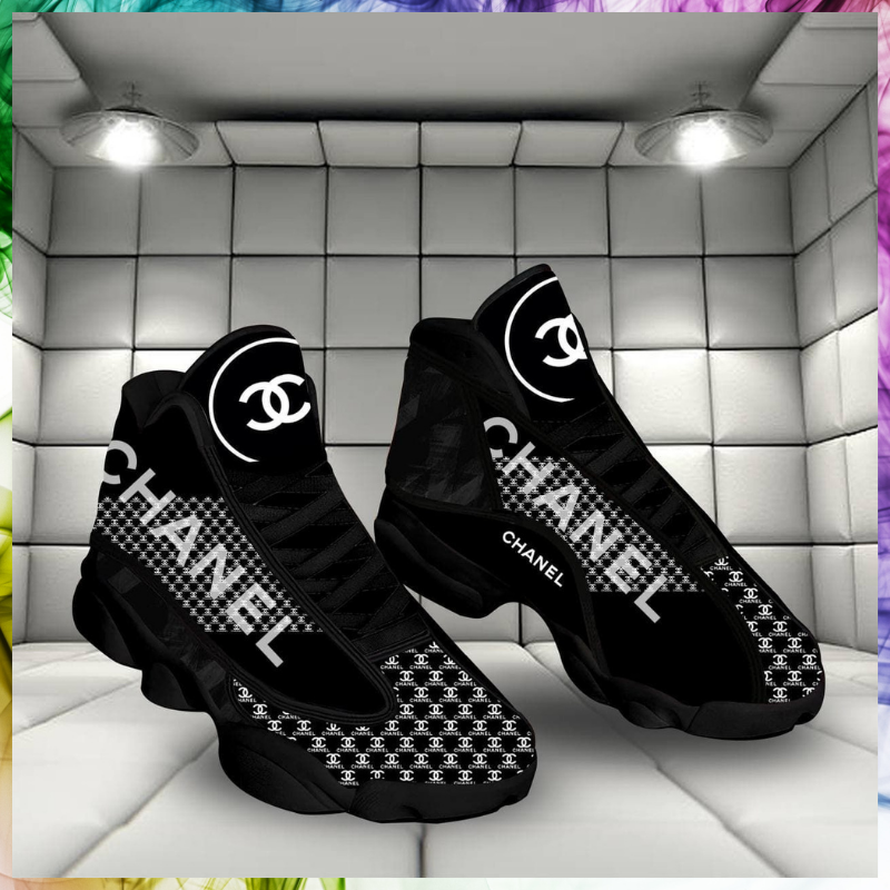 Chanel luxury air jordan 13 sneaker shoes 2