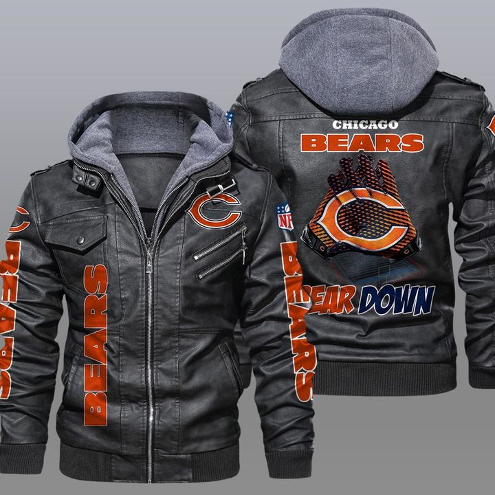 Chicago Bears leather jacket