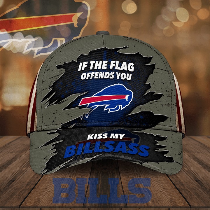 Chicago Bills If The Flag Offends You Kiss My Billsass Cap – BBS