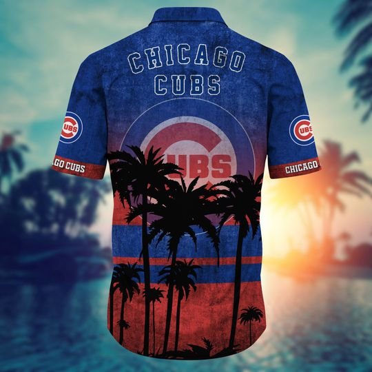 Chicago Cubs MLB Summer Hawaiian Shirt, short2