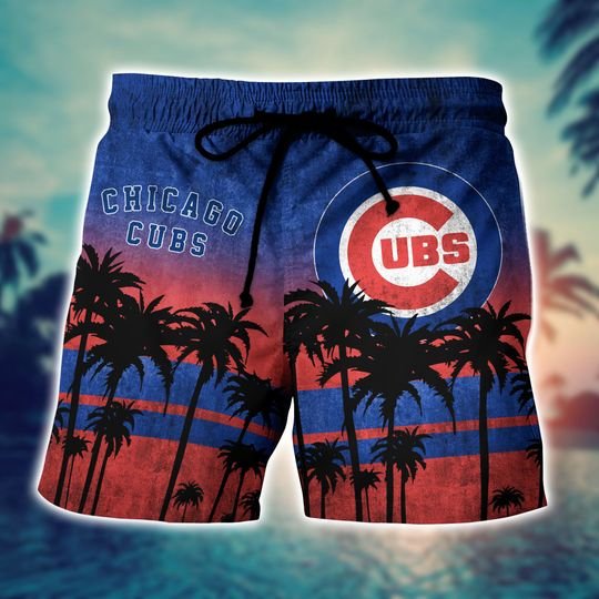 Chicago Cubs MLB Summer Hawaiian Shirt, short3