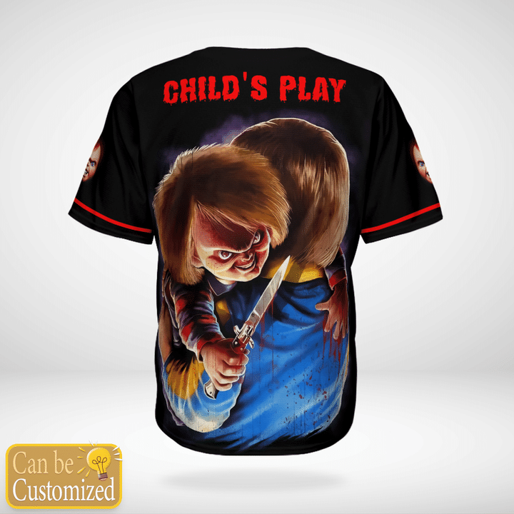 Chucky Childs Play Custom Name Baseball Jersey Shirt2