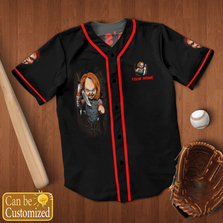 Chucky Childs Play Custom Name Baseball Jersey Shirt3