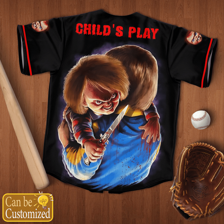 Chucky Childs Play Custom Name Baseball Jersey Shirt4