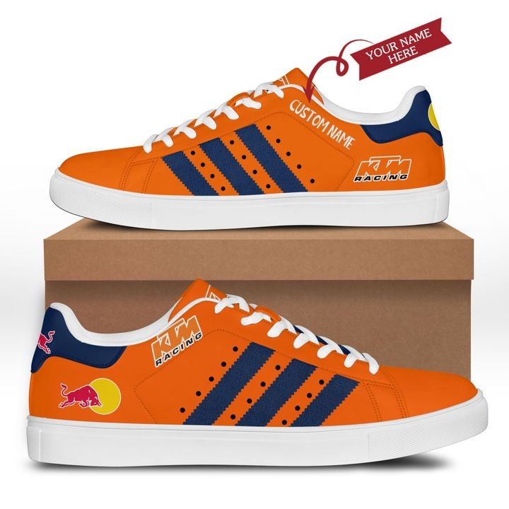 Custom Name KTM Factory Racing Stan Smith Shoes 1
