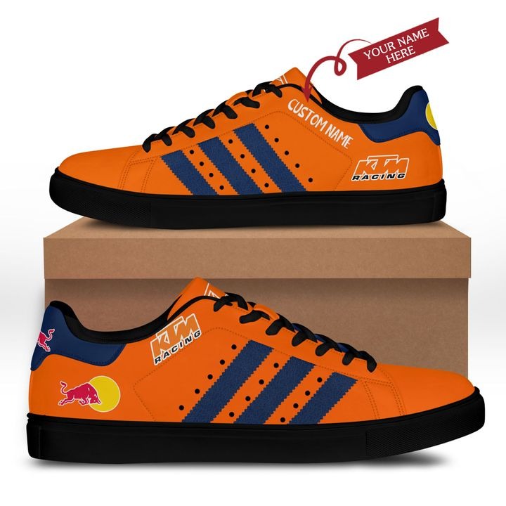 Custom Name KTM Factory Racing Stan Smith Shoes
