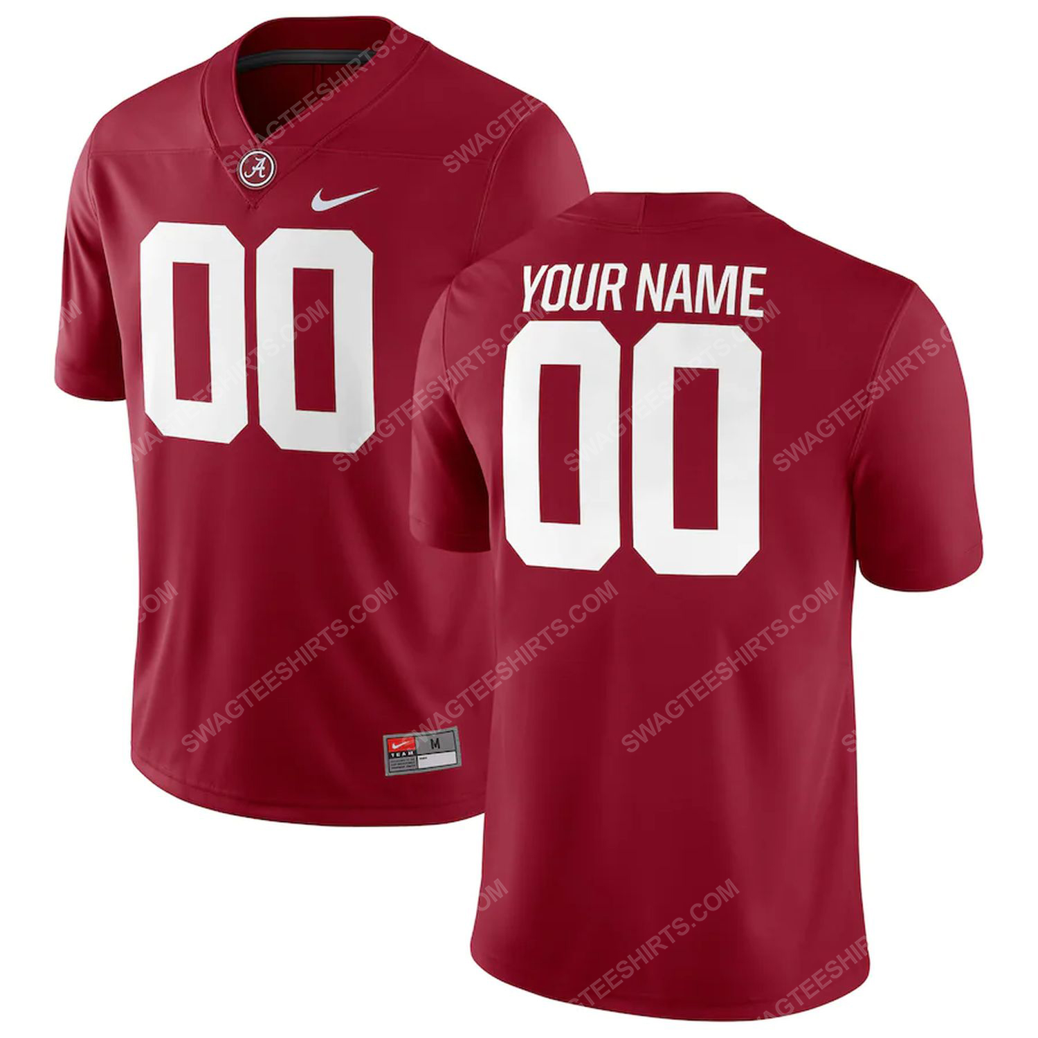 [special edition] Custom alabama crimson tide football full print football jersey – Maria