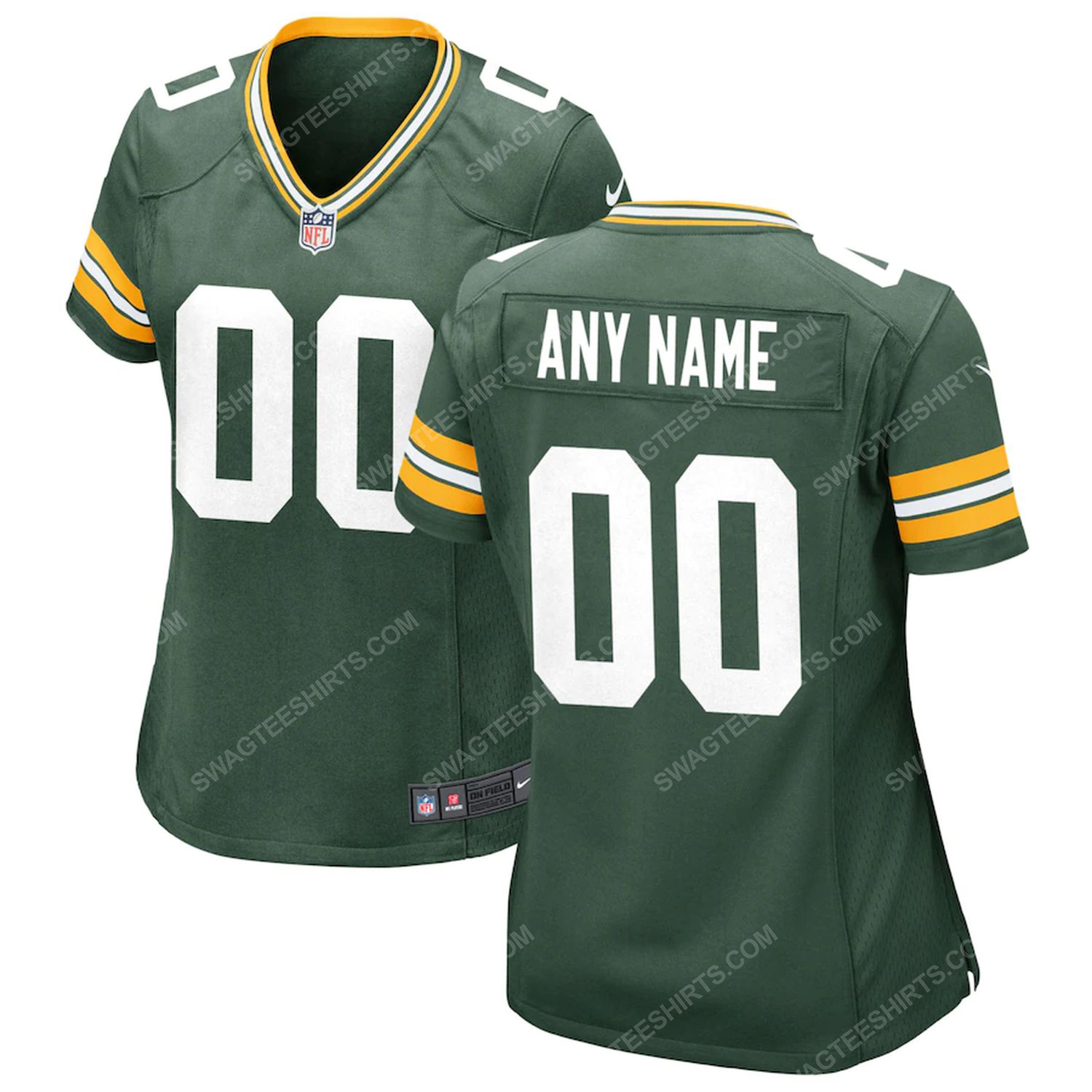 [special edition] Custom green bay packers all over printed football jersey – Maria
