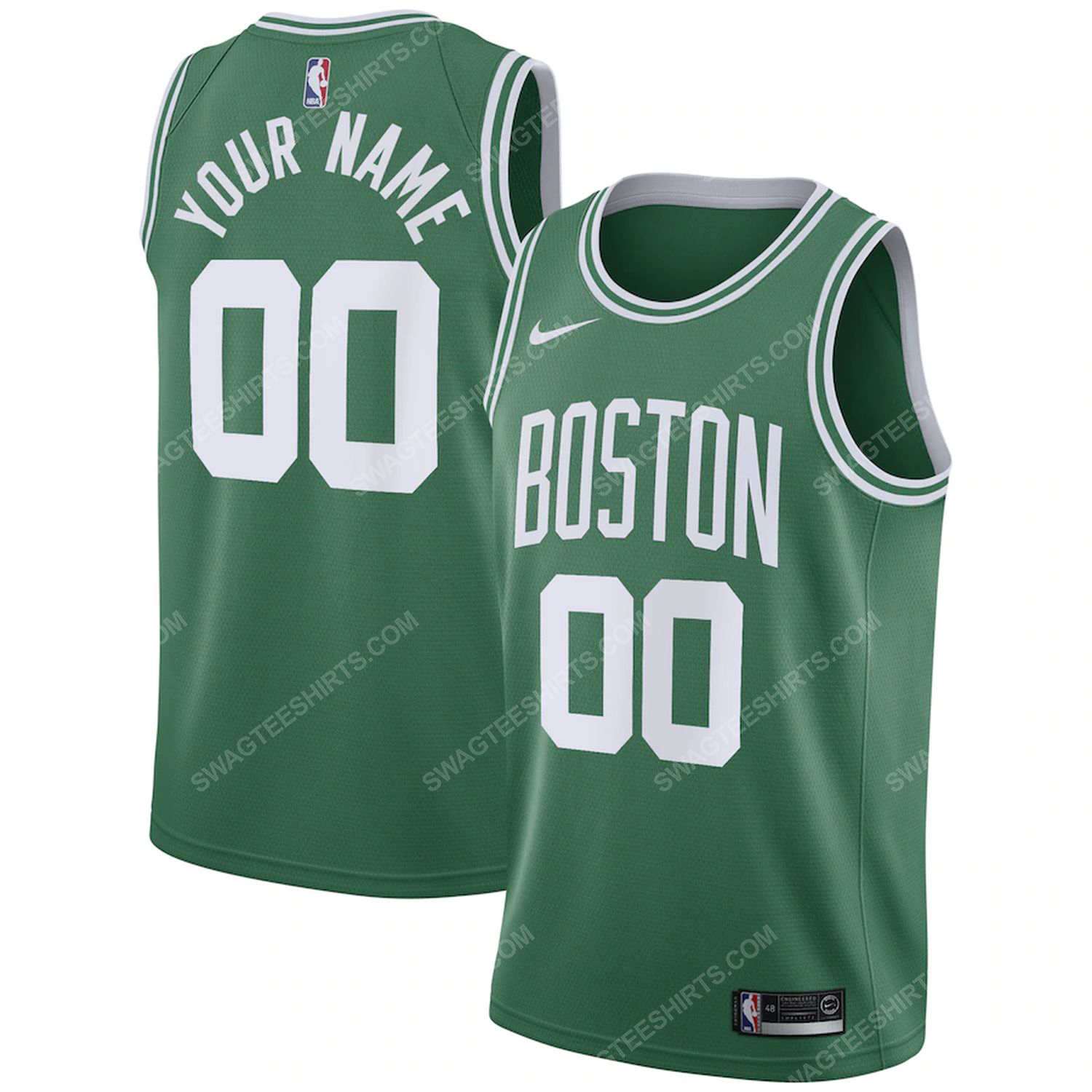 [special edition] Custom name boston celtics full print basketball jersey – Maria