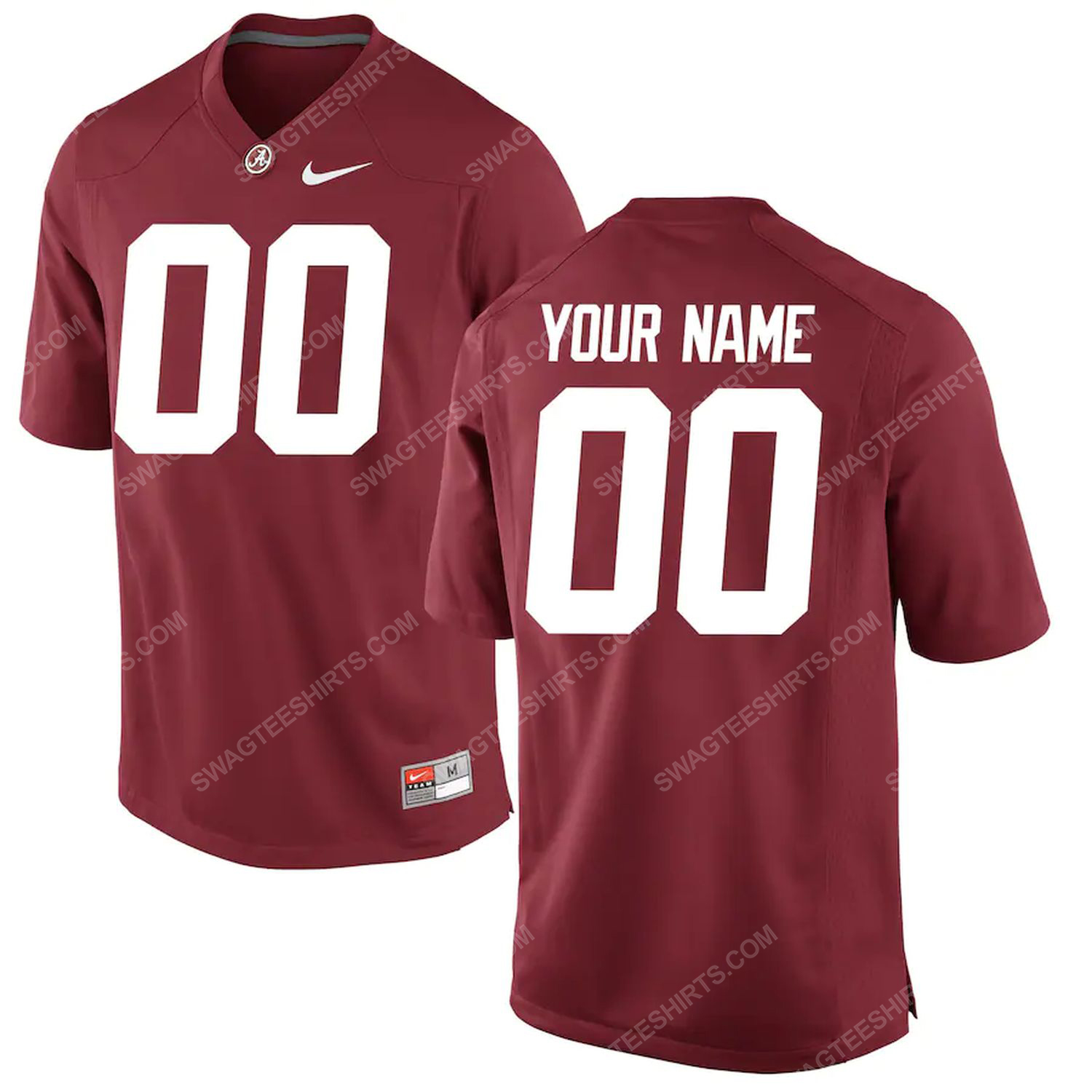 [special edition] Custom nfl alabama crimson tide full print football jersey – Maria