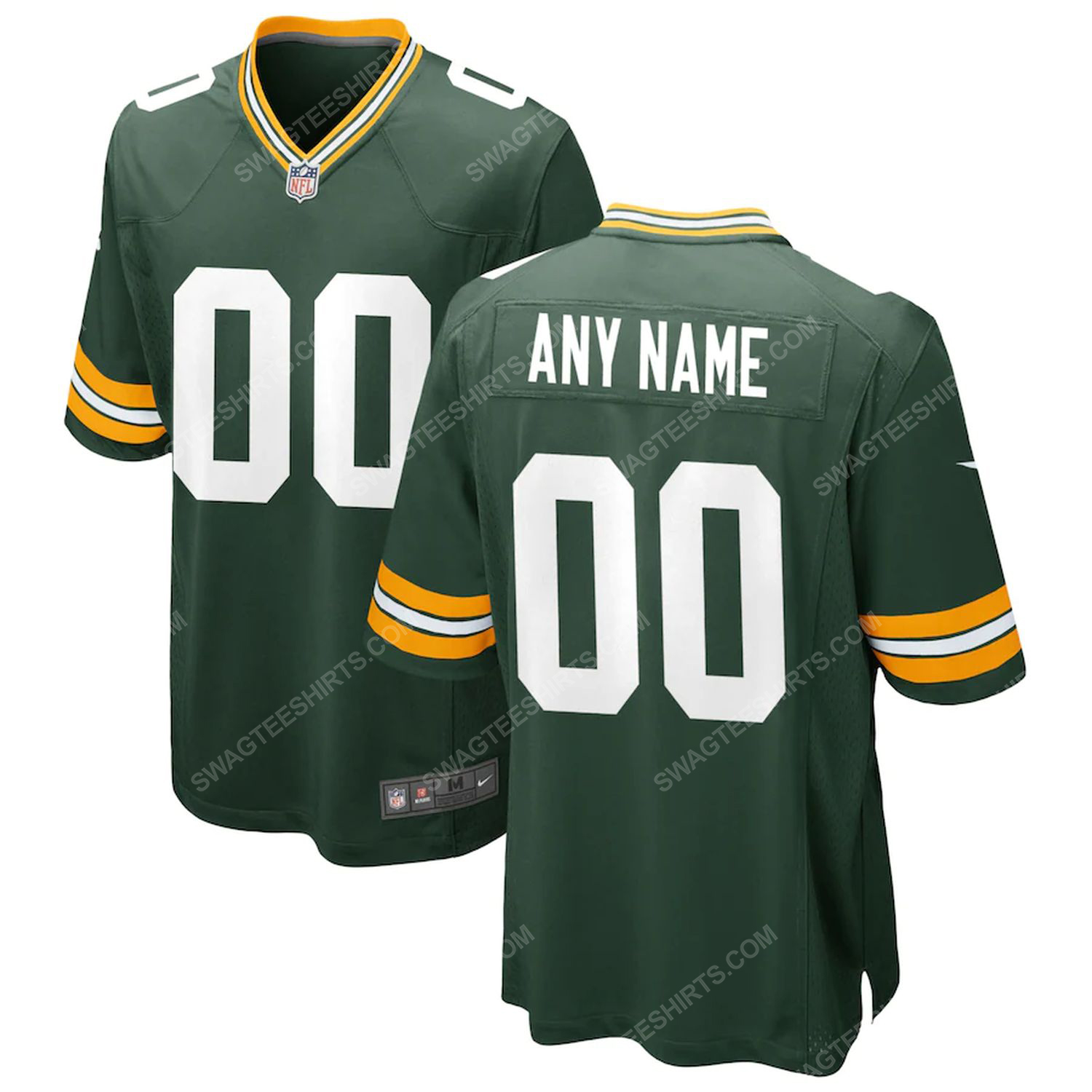 [special edition] Custom nfl green bay packers team full print football jersey – Maria