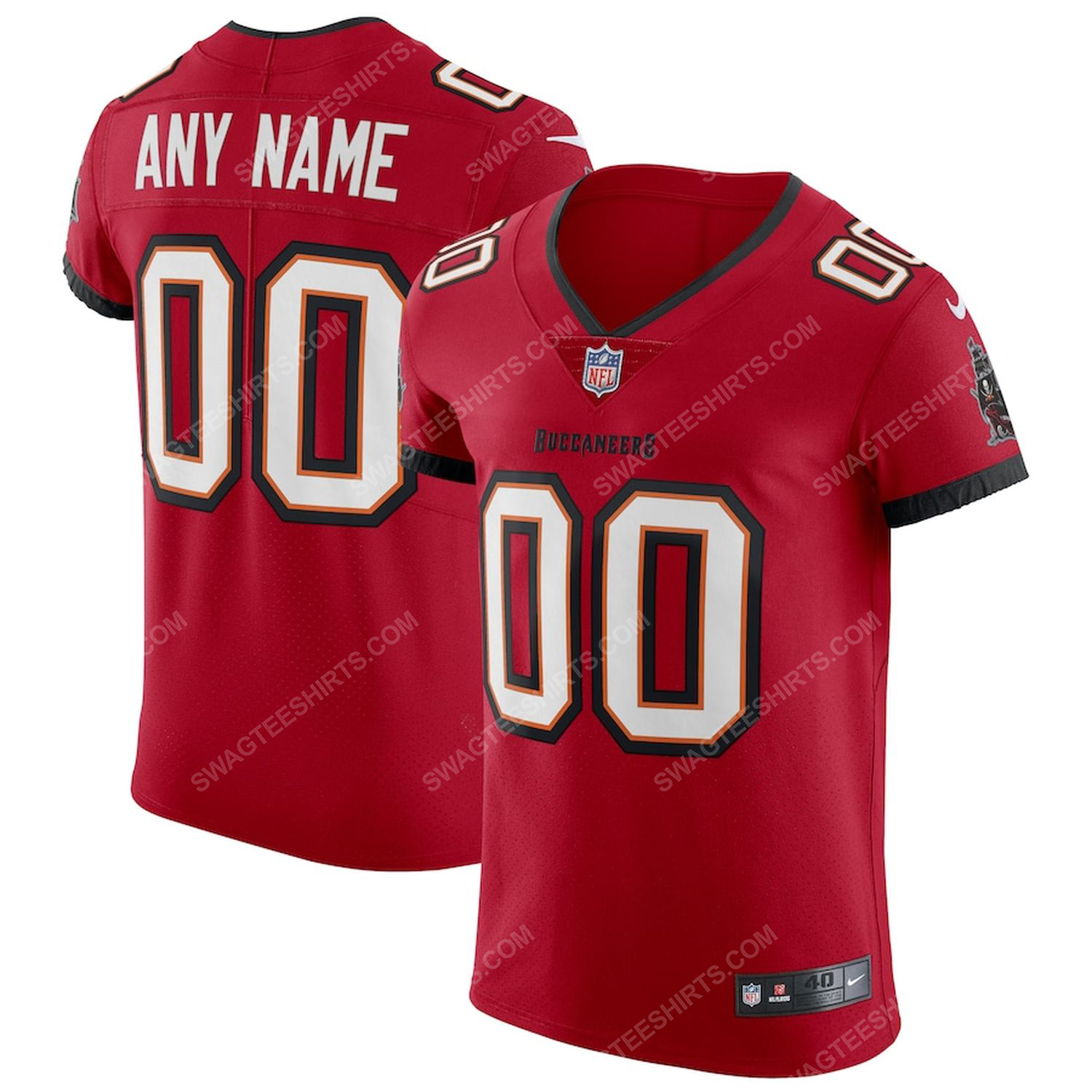 [special edition] custom tampa bay buccaneers team full print football jersey – Maria