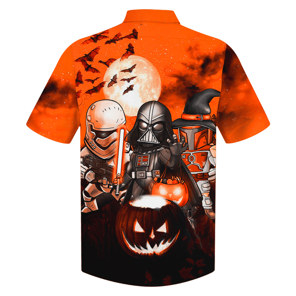 Darth Vader Boba Fett Storm Trooper Halloween shirt and hoodie 5