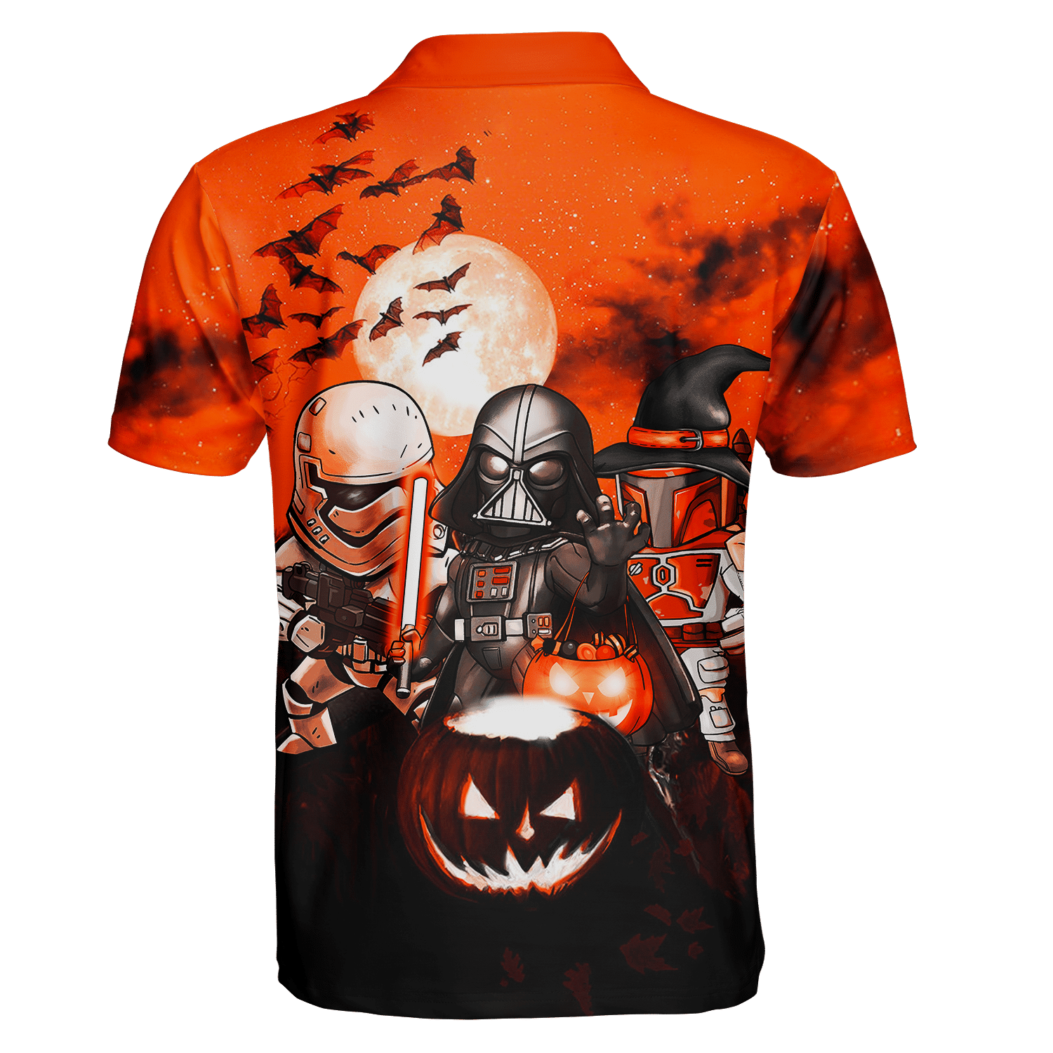 Darth Vader Boba Fett Storm Trooper Halloween shirt and hoodie 7