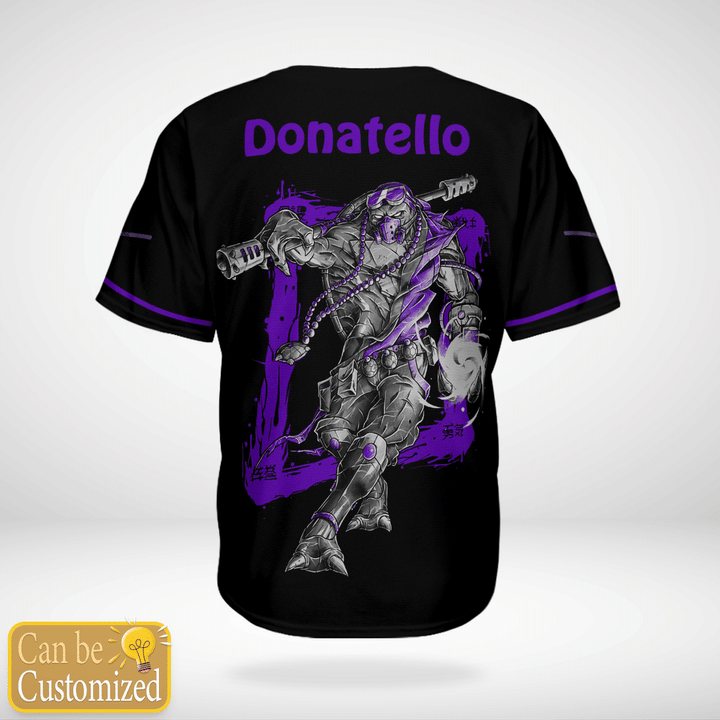 Donnie Donatello Custom Name Baseball Jersey Shirt2