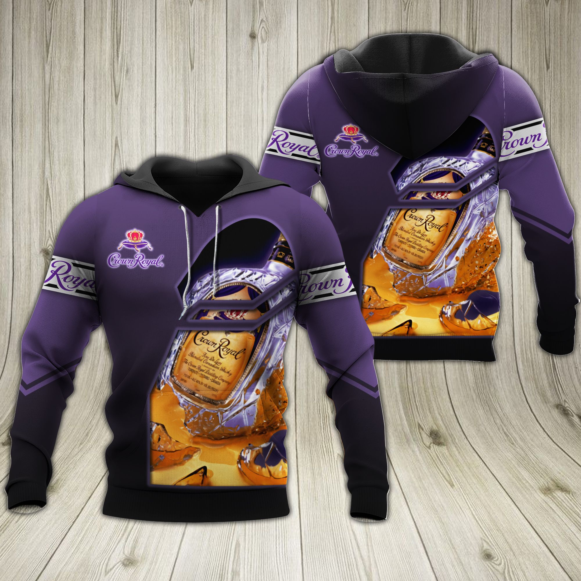 Crown Royal 3d hoodie – LIMITED EDITION