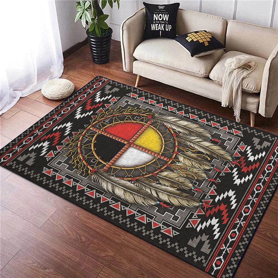 Dreamcatcher Native American rug carpet