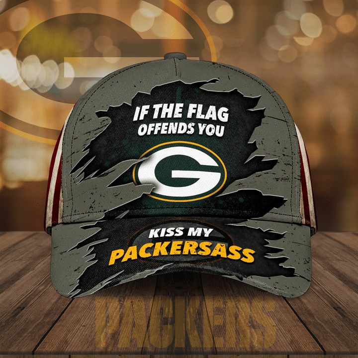 Green Bay Packer If The Flag Offends You Kiss My Packersass Cap – BBS
