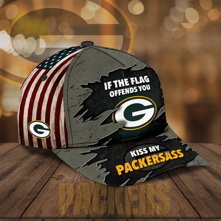 Green Bay Packer If The Flag Offends You Kiss My Packersass Cap1