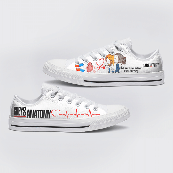Grey's anatomy low top shoes