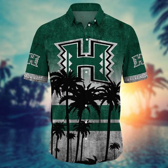 Hawaii Rainbow Warriors Summer Hawaiian Shirt, short1